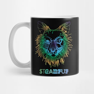 Cool Steampunk Fantasy Pet Mug